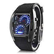 8 39 Men S Wrist Watch Digital Watch Digital Calendar Date Day Digital Dark Blue Silver Sky Blue Silver Red Silver Two Years Rubber Two Years Pan Spor Saatleri Dijital Saat Erkek Saat