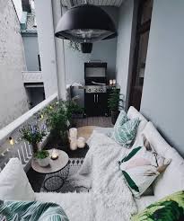 Hang a mirror to create the illusion of a larger space. The Best Decorated Small Outdoor Balconies On Pinterest Living After Midnite