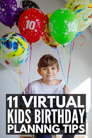 Children S Birthday Party At Home Ideas How To Host A Virtual Birthday Party For Kids 11 Ideas For Parents In 2020 Birthday Party Games For Kids Tween Birthday Party Birthday Activities