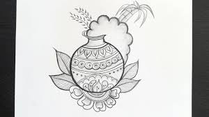 And don't forget to add a whole lot of colour and fun with these cute kite downloadable colouring pages! Pencil Easy Pongal Drawing For Kids Novocom Top