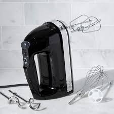 The artisan beaters, the largest that kitchenaid offers, are 15% … Kitchenaid Onyx Black 9 Speed Hand Mixer Reviews Crate And Barrel