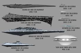 star destroyer size comparison chart star wars spaceships