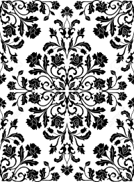 Check spelling or type a new query. Black And White Floral Pattern Seamless Filigree Ornament Stylized Template For Wallpaper Textile Shawl Carpet And Any Surface Royalty Free Cliparts Vectors And Stock Illustration Image 76159690