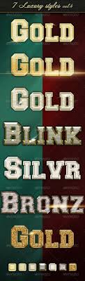 7 Luxury Styles Vol 4 Style Adobe Design Typography Inspiration