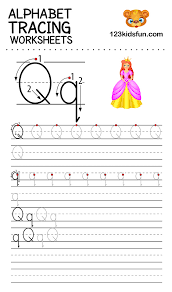 Kindergarten free printable preschool worksheets tracing letters. Alphabet Tracing Worksheets A Z Free Printable For Kids 123 Kids Fun Apps