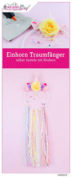 Diy Einhorn Traumfanger Selber Basteln Mrsberry Kreativ Studio Traumfanger Selber Basteln Traumfanger Basteln Kinder Selber Basteln