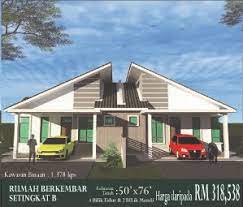 Property management company in seremban (city). Taman Bukit Gedup Utama Dungun Terengganu Rumah Berkembar Setingkat Jenis B 50 X 76