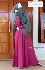 Gamis syari nadira tersedia dalam 3 pilihan warna menarik yaitu marun pink dan mustard. 45 Ide Gamis Terbaru Pakaian Mode Abaya Hijab