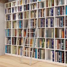 A clean yet stylish looking bookshelf, it can be standing pretty next to any wall of your house. Library Shelving In Your Own Living Room Plan Online