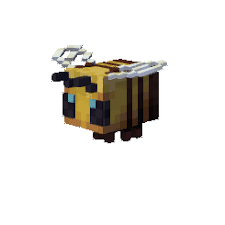 Art beautiful bee cartoon design drawing drawn fly food hand honey honeycomb illustration nature plant spring sweet wings. Bloggin Minecraft Style Bee Flying I Like To Do Rotating Blocks Free To