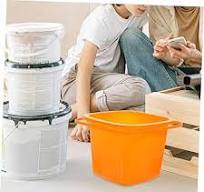 DOITOOL Painting Bucket Pigment Storage Hand-held Mixing Outdoor Storage Container : Amazon.com.au: Home Improvement