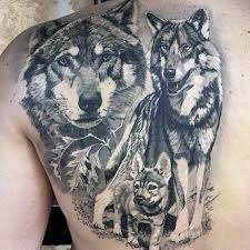 Tattoos Manner Living Ideen Design Creature Wolftattoos Animal Tattoos Animal Tattoos For Men Back Tattoos For Guys