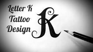 Tattoo lettering fonts hand lettering alphabet cursive letters letter k font typography doodle lettering letter k tattoo letter art k. How To Draw K Letter Stylish Tattoo Designs Fonts Fancy Letters Tattoo Lettering Alphabet Designs Youtube