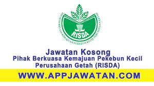 Semua anggota risda dan syarikat milikan risda serta seluruh warga negara malaysia adalah dipelawa untuk mengisi kekosongan di risda ventures sdn. Jawatan Kosong Kerajaan Di Pihak Berkuasa Kemajuan Pekebun Kecil Perusahaan Getah Risda 15 Jun 2017 Appjawatan Malaysia