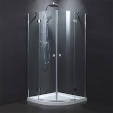 Cabine De Douche Quart De Rond 80x80 Cm A 100x100 Cm Portes Battantes Open Cabine De Douche Porte Battante Douche En Coin