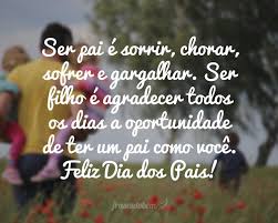 Jan 22, 2020 · pai de lázaro diz sentir medo do filho. Ser Pai E Sorrir Chorar Sofrer E Gargalhar Ser Filho E Agradecer Todos Os Dias A Oportunidade De Ter Um Pai Como Voce Feliz Dia Dos Pais Feliz Dia Dos Pais