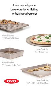 Non Stick Pro 5 Piece Set Square Cake Pans Sweet Cupcakes Baking Cups