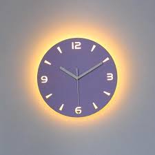 Join prime to save $2.00 more on this item. Modern Lighting Warmly Led Wall Clock Wall Clock Modern Clock Design