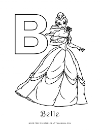 Foster the literacy skills in your child with these free, printable coloring pages that can be easily assembled into a book. Free Printable Disney Alphabet Coloring Pages Tulamama