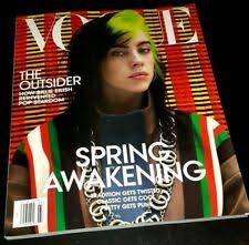 Billie eilish's striking new look for her british 'vogue' cover turned heads, but the full cover story here are five things eilish shed light on in british vogue. Vogue Magazine March 2020 Billie Eilish Spring Awakening Red Cover E308 Gunstig Kaufen Ebay