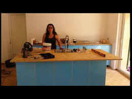 Home » modèle cuisine » plan de travail cuisine pour ilot. Tuto Realisation Plan De Travail Chene Massif Youtube