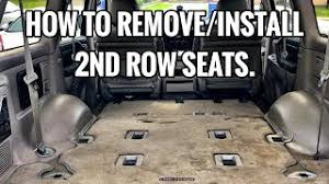 Introduced in 2000 and manufactured at toyota motor manufacturing indiana in princeton, indiana. How To Remove Install 2nd Row Seats For Overlanding Trips On A 100 Series Land Cruiser Nine8lc Youtube