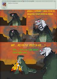My second child is godzilla jr he still here but my third child her name is scarlet her mom. Godzilla X Mothra Fanfiction Yahoo Image Search Results Godzilla Funny Godzilla Comics Godzilla
