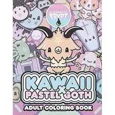 Coloring is a fun, relaxing respite from the stresses of the day. Buy Kawaii X Pastel Goth Adult Coloring Book Sassy Sarcastic And Satanic Adult Coloring Chaos Paperback June 17 2020 Online In Indonesia B08bf2pdg4