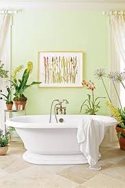 12 Ways To Enliven Your Home With Green Green Bathroom Light Green Bathrooms Bathroom Colors