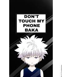 7 292 Likes 89 Comments Killua Zoldyck Killuameme On Instagram Don T Touch My Anime Wallpaper Phone Anime Wallpaper Live Anime Backgrounds Wallpapers