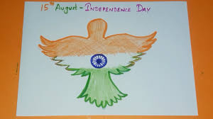 Indian independence day, new delhi. Independence Day Drawing A Drawing Tutorial For Indian Independence Day Youtube