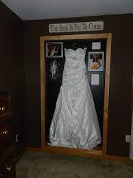 My Wedding Dress Shadow Box This Is My Anniversary Gift From My Husband Could Not Think Of Wedding Dress Shadow Box Wedding Dress Storage Wedding Dress Frame