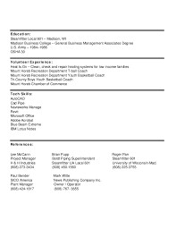 associates degree on resume