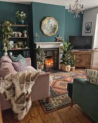 The green bedroom ideas below will help you transform your space. Home Remodel Layout Living Room Inspiration With Pink And Green Velvet Sofas Colourful Rug Victorian Living Room Cosy Living Room Living Room Decor Apartment