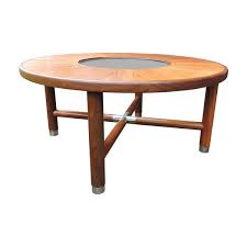 Grease ones palms it straightaway vintage thou design nest of 3 incline coffee tables ex post facto danish woods 30.00. Mid Century Round Teak And Glass Coffee Table From G Plan G Plan Vinterior