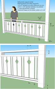 Learn How To Build Your Own Flat Sawn Baluster Railings Porch Railing Designs Porch Balusters Porch Railing