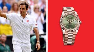 Tennis legend roger federer has always had an affinity for rolex watches so it seems only fitting that he sat down to talk about three of his most treasured watches. Roger Federer Novak Djokovic And Prince William Turn Wimbledon Into A Watch Exhibit Gq
