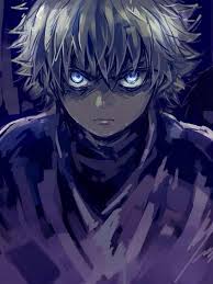 Man near torii gate wallpaper, gray temple wallpaper, landscape. Anime Wallpaper Hd Killua