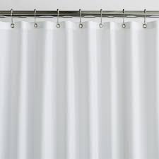 White Shower Curtain Liner With Magnets White Shower Curtains Fabric Shower Curtains