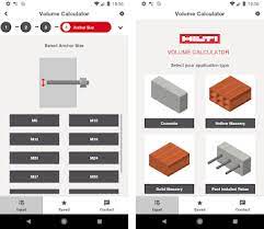 Hilti volume calculator is a free app for android published in the pims & calendars list of apps, part of business. Hilti Volume Calculator Apk Download For Android Latest Version 4 5 Com Hilti Mobile Volcalc