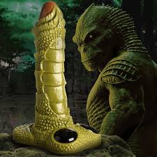 Scaly Swamp Monster 3 Foot Giant Dildo: Sex Toy Distributing