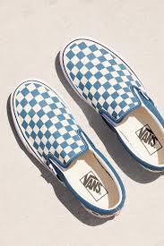 Black And Grey Checkered Slip On Vans Classic Checkered Slip On Vans Shoes Fashion Vans Slip On Shoes Cute Shoes