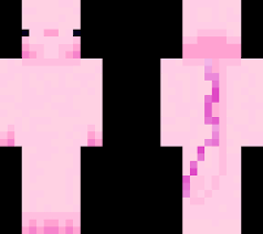 Patiently waiting for a 1.17 snapshot. Axolotl 1 17 Caves Cliffs Update Minecraft Skin