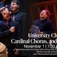 University Choral Union, Cardinal Chorus, and Vox event image
