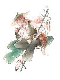 Beggar S Chicken Seems Very Aloof But To Those Close To Him He Is Very Reliable He And Pancake Are Like Brothers And Have B Food Fantasy Anime Character Art