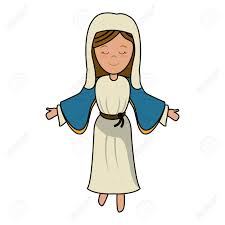 Lo más que cabría haber presenciado, a semejanza de lo que se narra sobre la ascensión de jesús, era su elevación hasta desaparecer sensiblemente, pero no su entrada en el cielo, el cual por añadidura no es un simple lugar físico, sino que es ante. Virgen Mary Dibujos Animados Iconos Ilustracion Vectorial Diseno Grafico Ilustraciones Vectoriales Clip Art Vectorizado Libre De Derechos Image 91396481