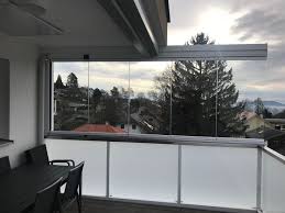 Balkonverglasung Windschutz Faltbar Fenster Schmidinger Windschutz Balkon Windschutz Design Dachterrasse
