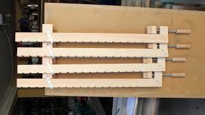 Homemade Wood Bar Clamps Resin And Wood Diy Woodworking Projects Diy Wood Crafting Tools