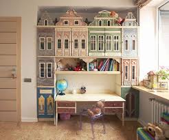 The City By Anastasia Nemolyaeva The Cabinet In This Child S Bedroom Was Designed To Look Like A Euro Kids Furniture Design Childrens Furniture Kids Furniture