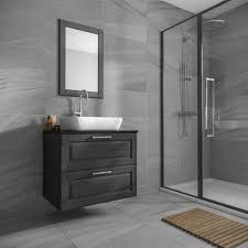 Flooring that combines beauty with the durability of tile. Anderley Dark Grey Matt Glazed Porcelain Wall Floor Tile 300 X 600mm Superceramic Tile Shop